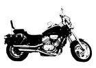 motorsykkel - Honda Magna