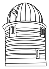 Bilder � fargelegge observasjonstårn