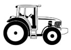 Bilder � fargelegge traktor